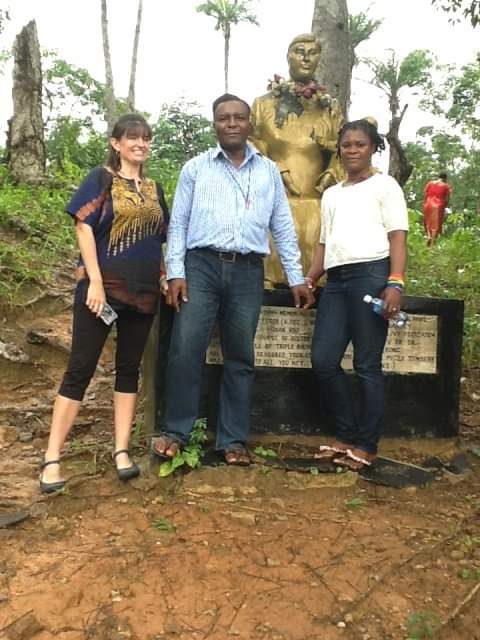 Paul, Aniekan and Katherine Remember.